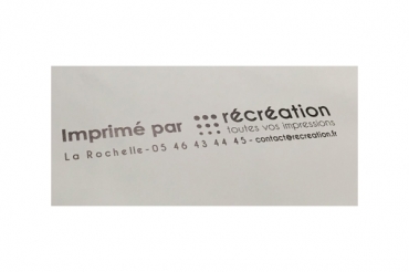Récréation Impression numérique La Rochelle 17000